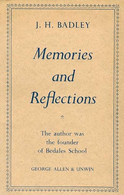 Main Image for MEMORIES AND REFLECTIONS